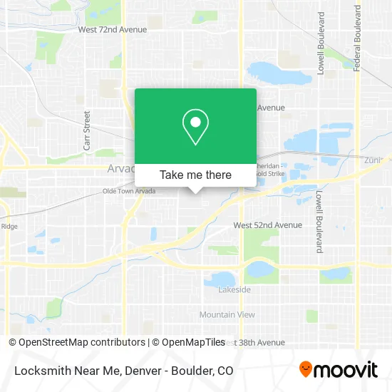 Locksmith Near Me map