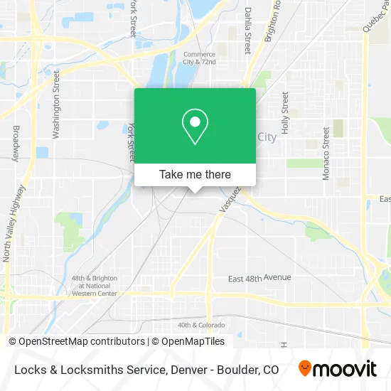 Locks & Locksmiths Service map