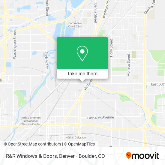 R&R Windows & Doors map