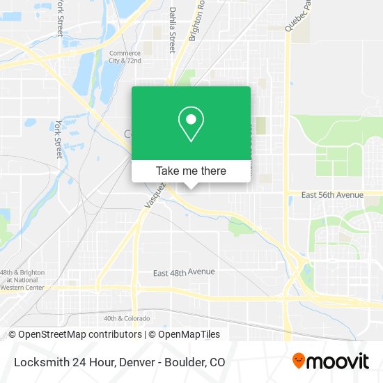 Locksmith 24 Hour map