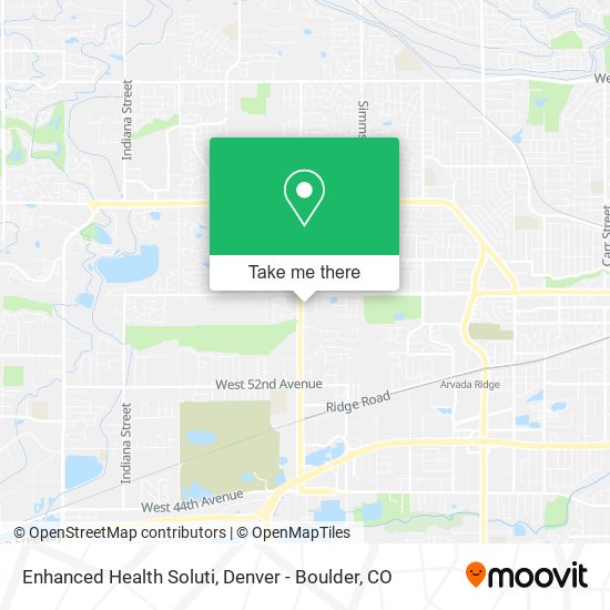 Mapa de Enhanced Health Soluti
