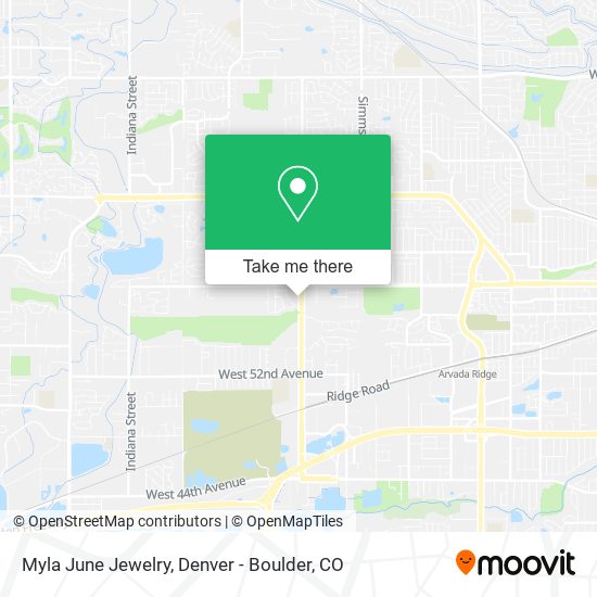 Myla June Jewelry map