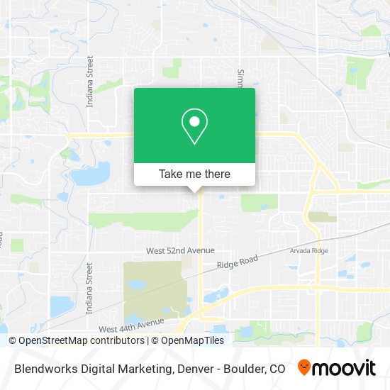 Blendworks Digital Marketing map