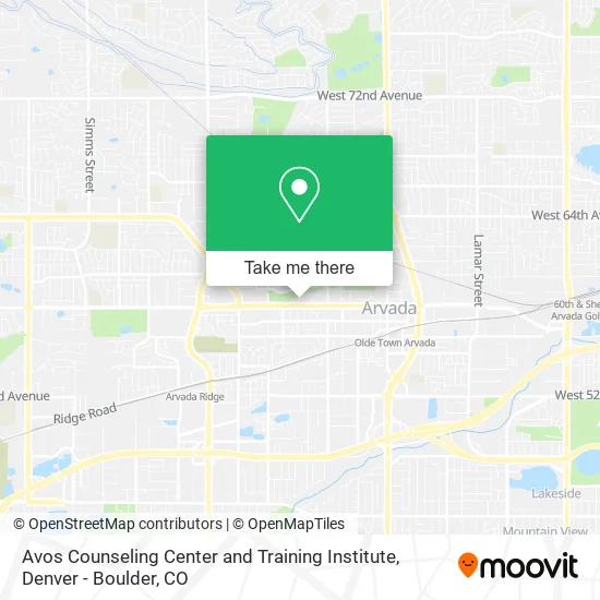 Mapa de Avos Counseling Center and Training Institute