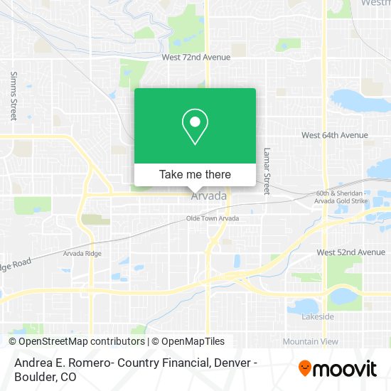 Andrea E. Romero- Country Financial map
