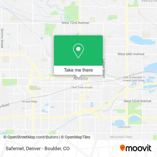 Safernet map