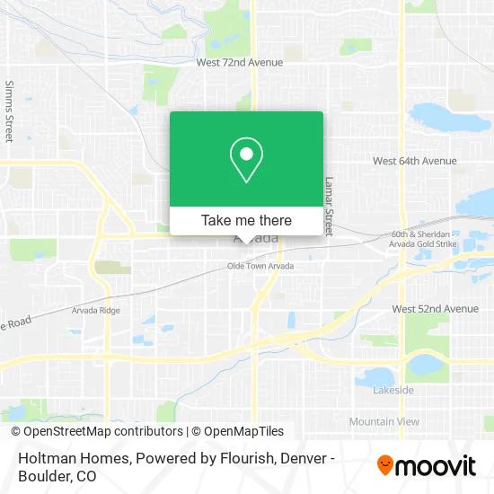 Holtman Homes, Powered by Flourish map