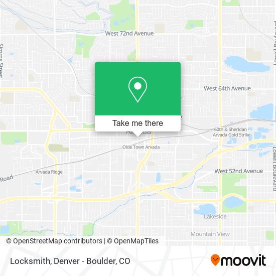 Locksmith map