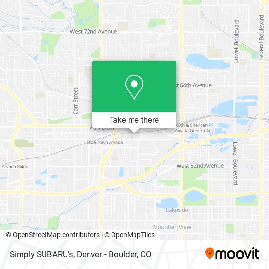 Mapa de Simply SUBARU's