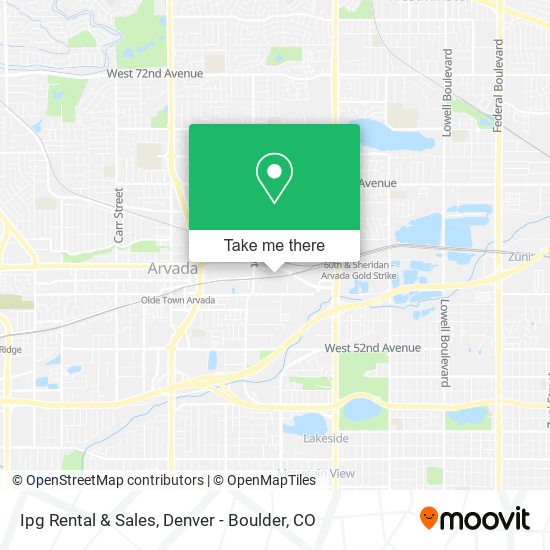 Ipg Rental & Sales map