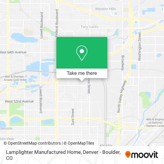 Lamplighter Manufactured Home map