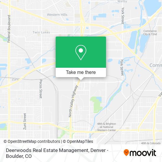 Deerwoods Real Estate Management map