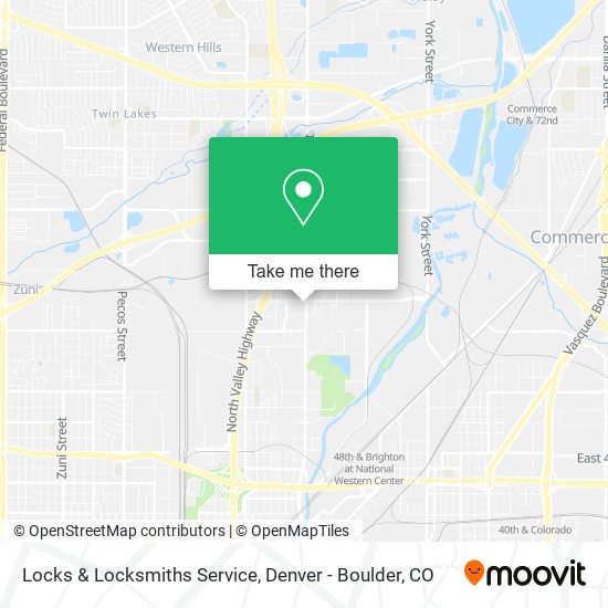 Locks & Locksmiths Service map