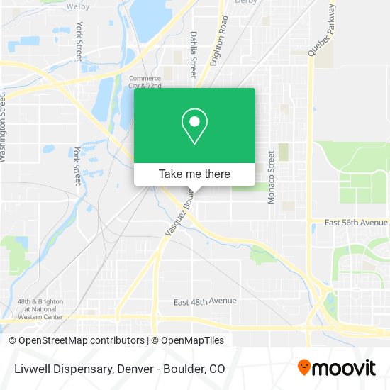 Livwell Dispensary map