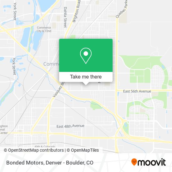 Mapa de Bonded Motors