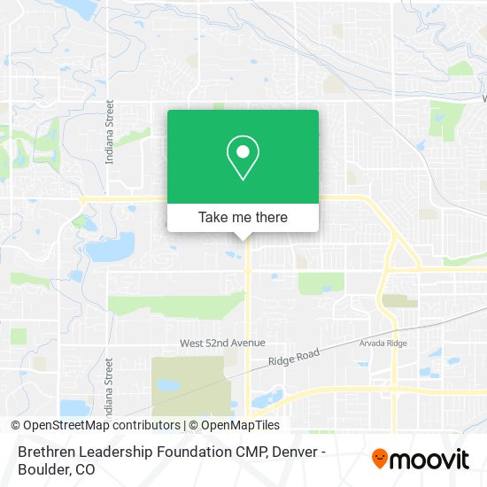 Mapa de Brethren Leadership Foundation CMP
