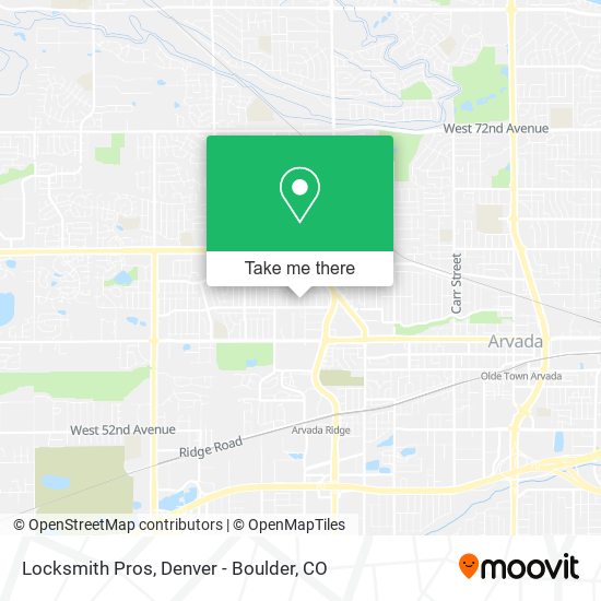 Locksmith Pros map