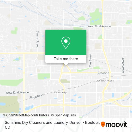 Sunshine Dry Cleaners and Laundry map