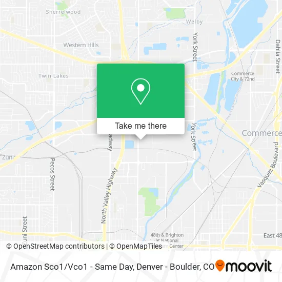 Amazon Sco1/Vco1 - Same Day map