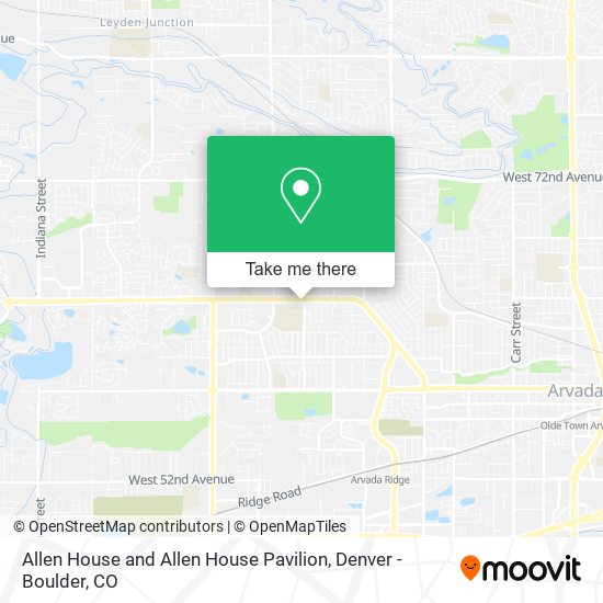Mapa de Allen House and Allen House Pavilion