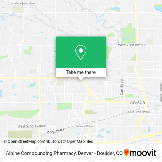 Alpine Compounding Pharmacy map