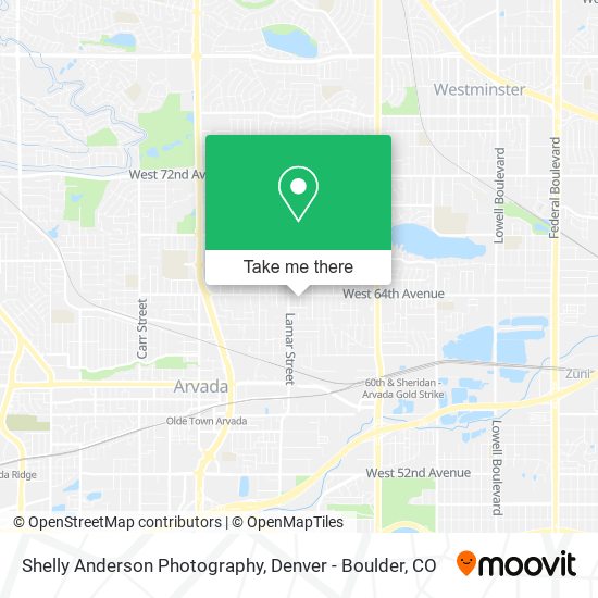 Mapa de Shelly Anderson Photography