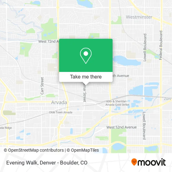 Mapa de Evening Walk