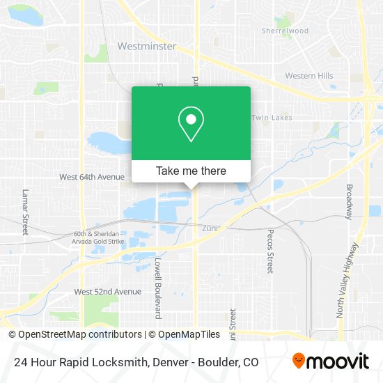 24 Hour Rapid Locksmith map