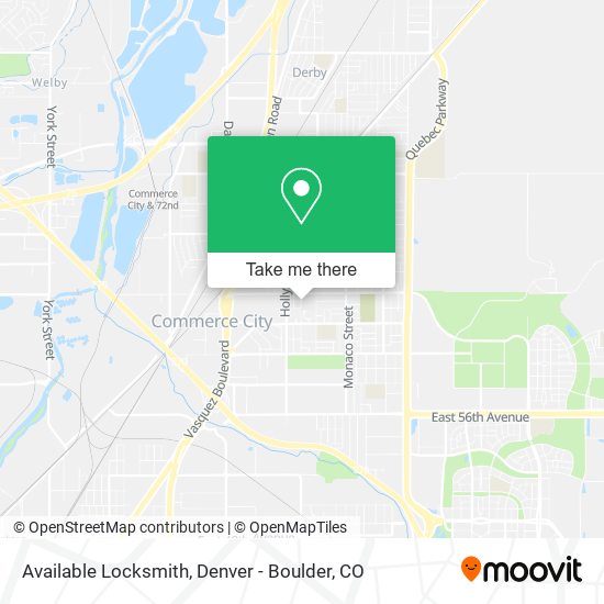 Available Locksmith map