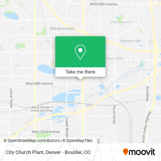 City Church Plant map