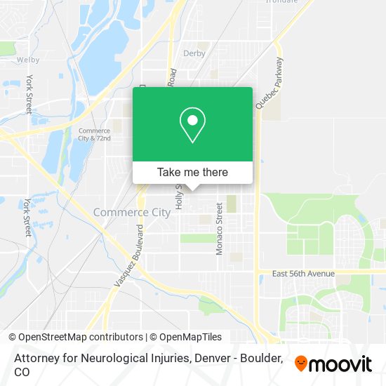 Mapa de Attorney for Neurological Injuries