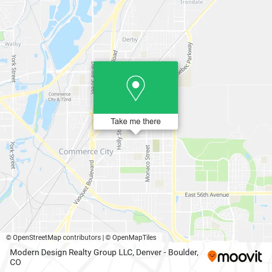 Modern Design Realty Group LLC map