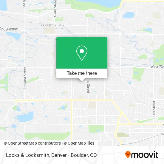 Locks & Locksmith map