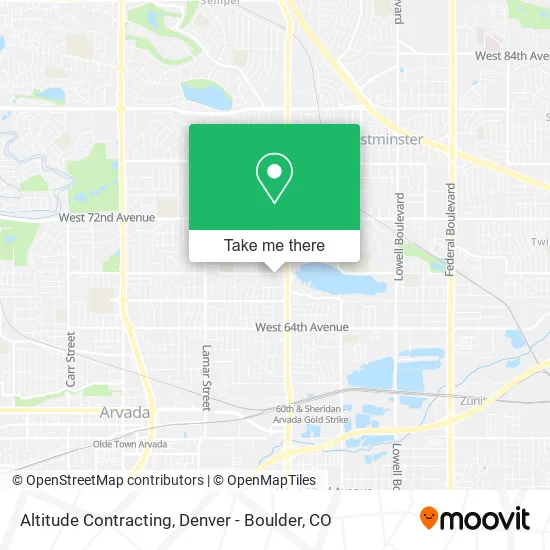 Mapa de Altitude Contracting