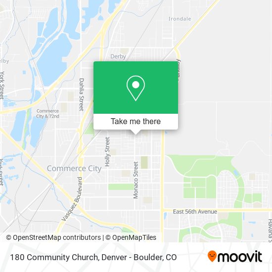 Mapa de 180 Community Church