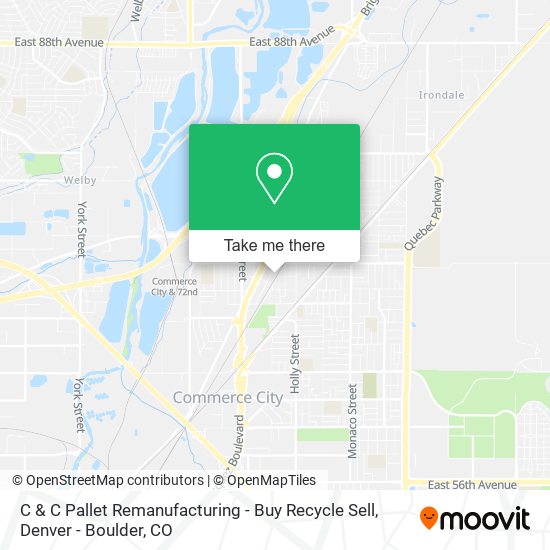 C & C Pallet Remanufacturing - Buy Recycle Sell map