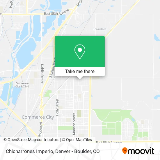 Chicharrones Imperio map