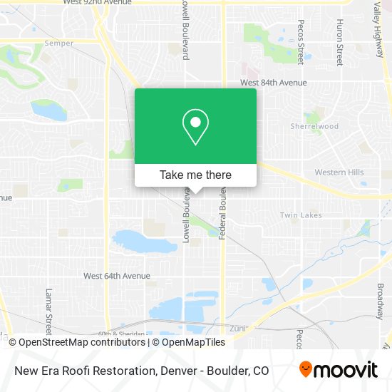 New Era Roofi Restoration map