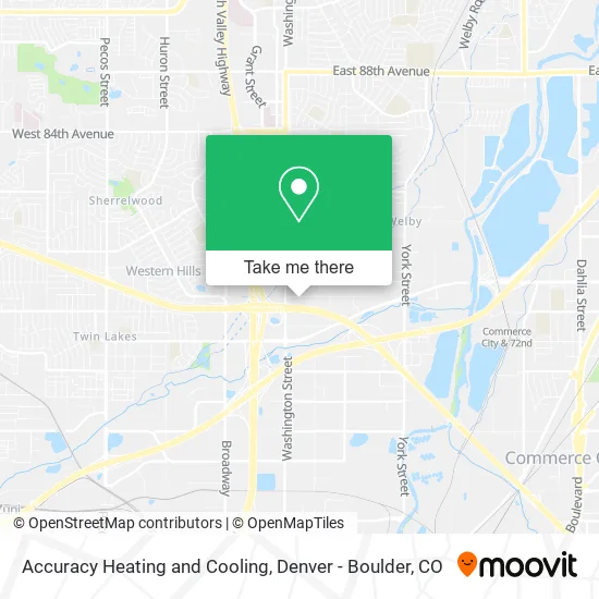 Accuracy Heating and Cooling map