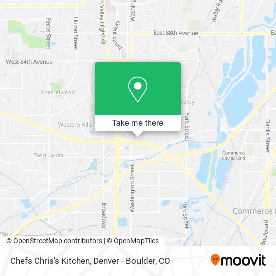 Chefs Chris's Kitchen map