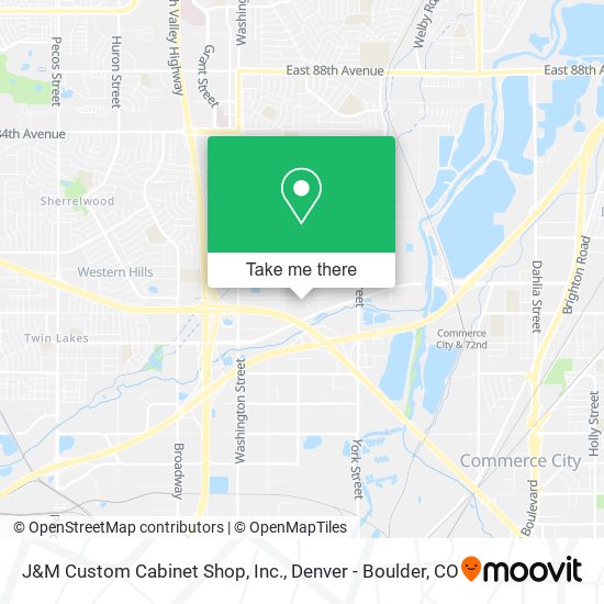 J&M Custom Cabinet Shop, Inc. map