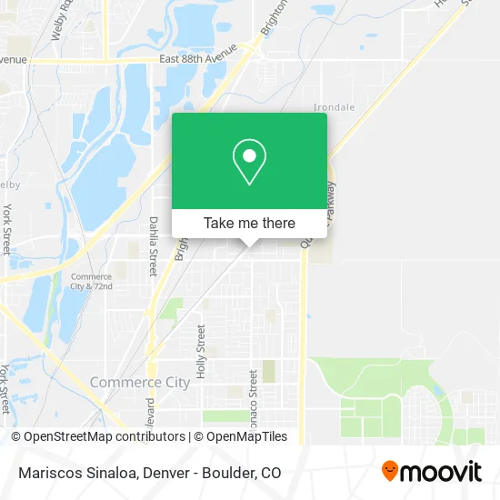 Mariscos Sinaloa map