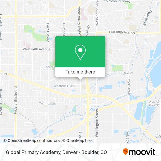Global Primary Academy map