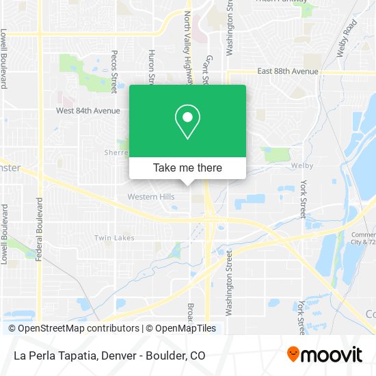 La Perla Tapatia map