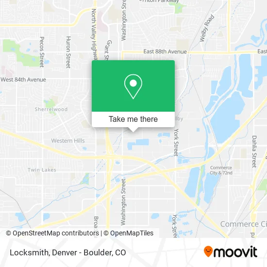 Locksmith map
