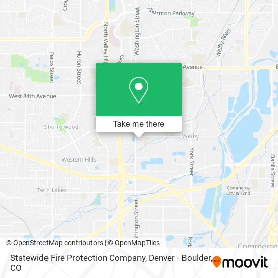 Statewide Fire Protection Company map