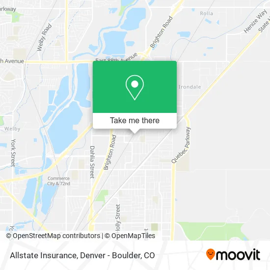 Allstate Insurance map