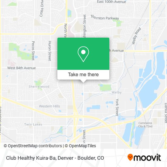 Mapa de Club Healthy Kuira-Ba