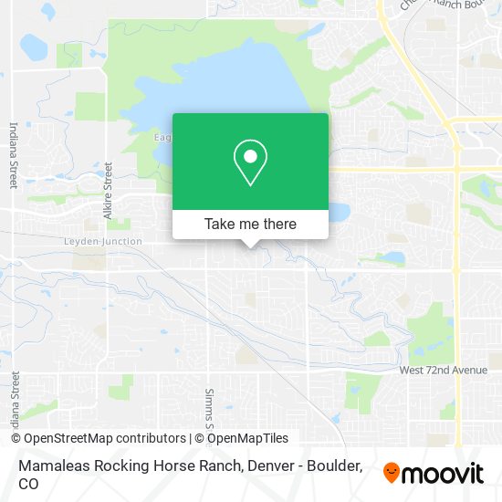 Mamaleas Rocking Horse Ranch map