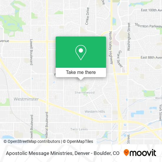 Apostolic Message Ministries map